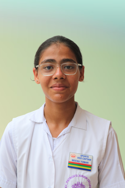 MEENU TOMAR(SPORTS VICE CAPTAIN)